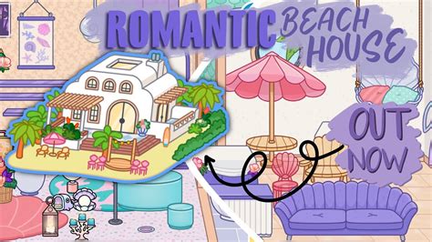 Romantic Beach House Out Now New Update Toca Life Youtube