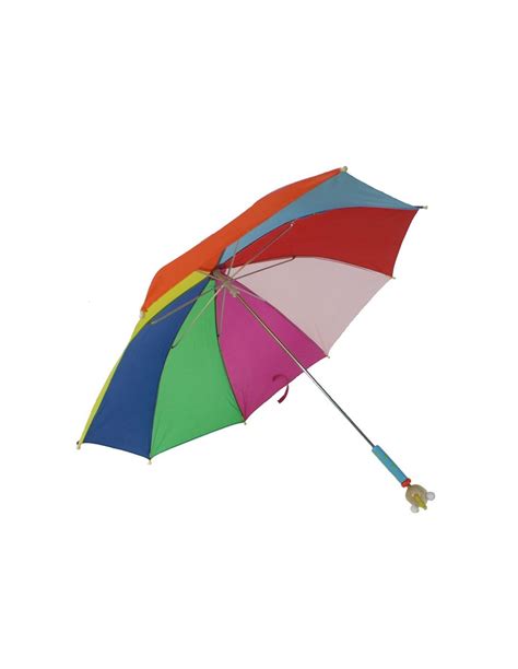 Parapluie Enfant Multicolore Sur Poign E Pour Gar On Fille