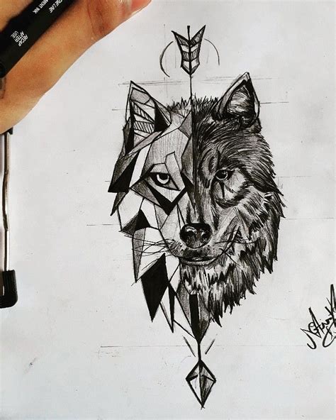 Pin de Gamaliel efrain em Tatuajes Tattoo ursos Tatoo Esboço de lobo