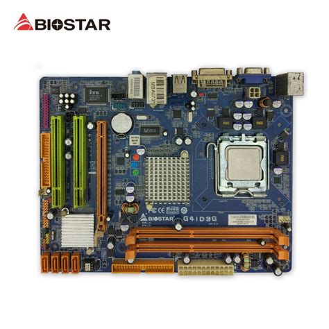 Original BIOSTAR G41D3G 6 X Desktop Motherboard G41 LGA 775 DDR3 4G