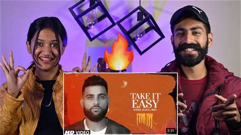 Reaction On Take It Easy Karan Aujla X Ikky Four You Beat