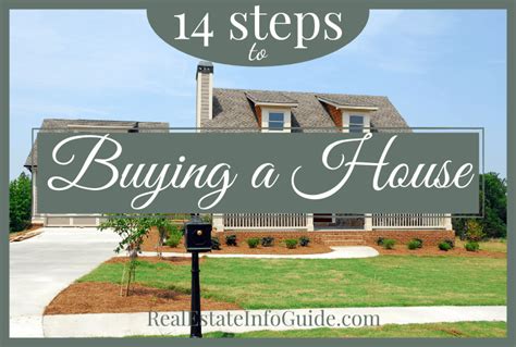 14 Steps To Buying A House Real Estate Info Guide