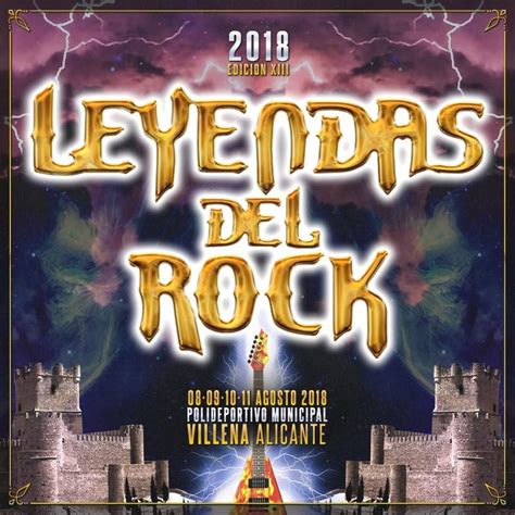 LEYENDAS DEL ROCK Anuncia Otra Tanda De Bandas