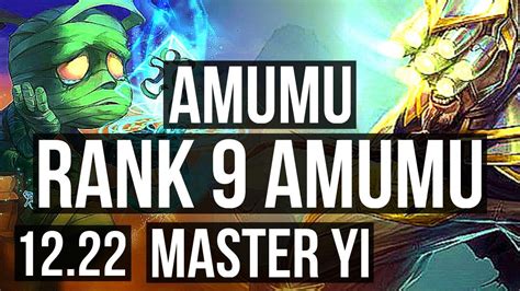 Amumu Vs Master Yi Jng Rank Amumu M Mastery