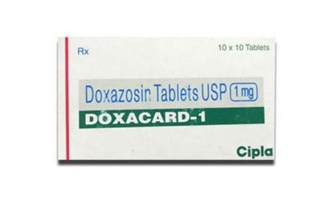 1mg Doxazosin Tablets Usp General Medicines At Best Price In Nagpur