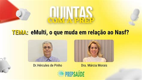 Quintas A Prep E Multi O Que Muda Em Rela O Ao Nasf Youtube