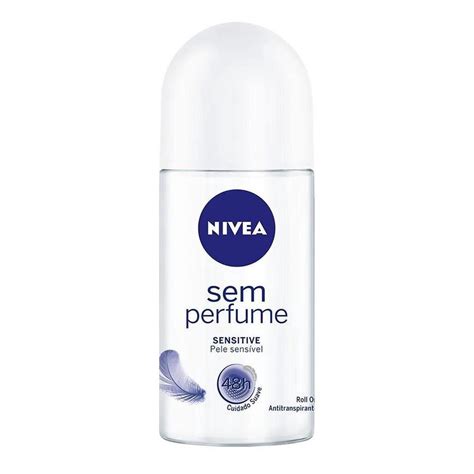 Desodorante Roll On Nivea Sem Perfume Sensitive Ml Submarino