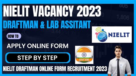 NIELIT Draftsman Vacancy Online Form Recruitment 2023 NIELIT Lab