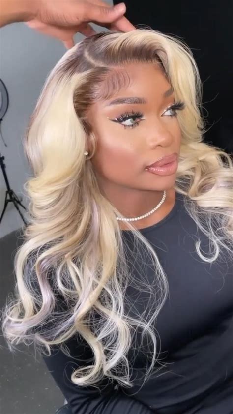 😍this Hair Video Rush Into My World Dye And Slay Now 🔥glueless Blonde Body Wave 13 4 Lace