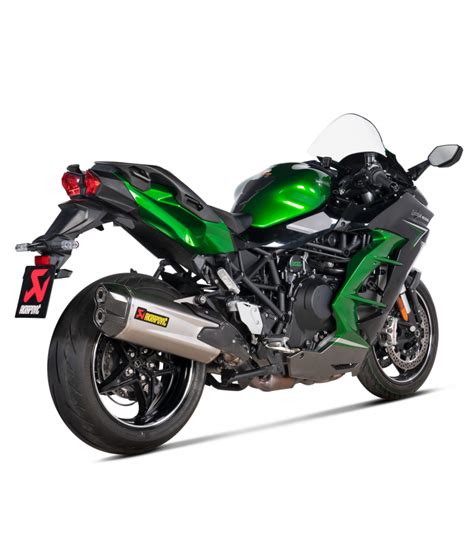 Akrapovic Kawasaki Ninja H2 Sx 21 2022 Terminale Di Scarico Slip On