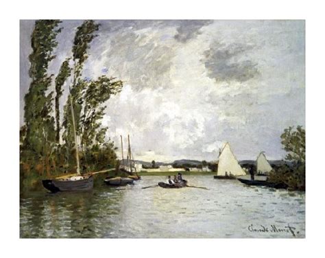 Claude Monet Fine Art Open Edition Gicl E The Small Branch Of The