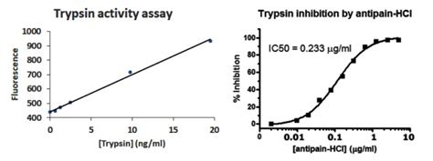 Trypsin assay