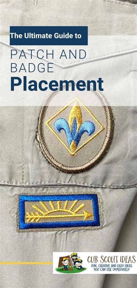 Girl Scout Patch Placement Guide Artofit