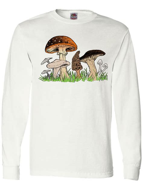 Inktastic Mushroom Hunting For Morel Mushroom Long Sleeve T Shirt