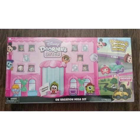 Disney Toys Disney Doorables Lets Go On Vacation Mega Set