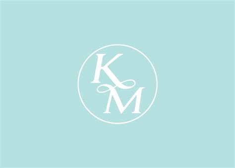 KM Monogram on Behance