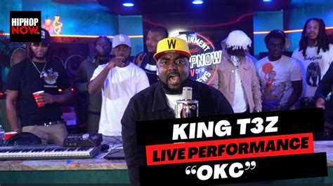 King T3z Okc Hiphopnowtv Live Performance Welcome