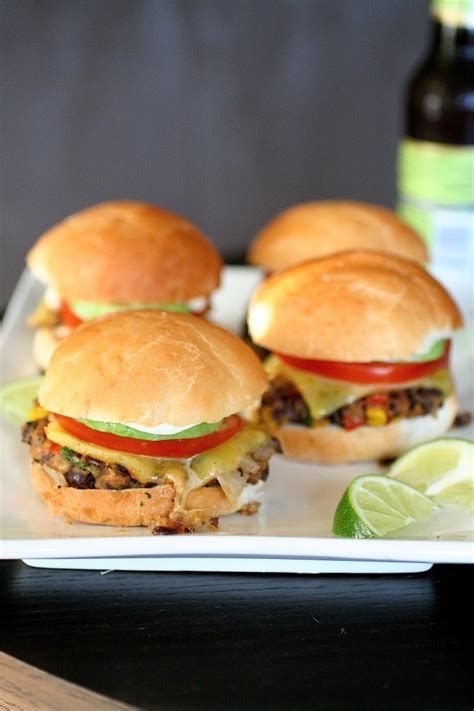 Black Bean Sliders The Curvy Carrot