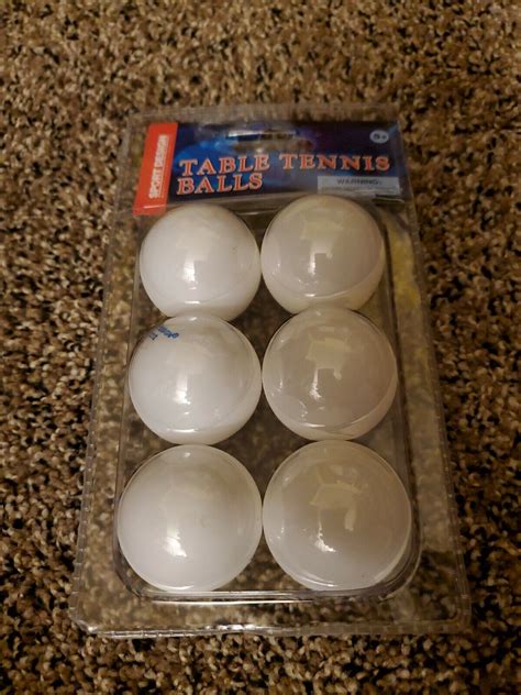 Sport Design Table Tennis Balls 6 Pack New Phuphan Sarn Journal Of