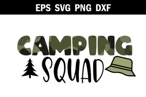 Camping Squad Svg Sublimation Graphic By Lmy Creative Fabrica