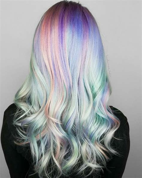 36 Beautiful Holographic Hair Trend Pictures That Are So Stunning You Cant Look Too Long At Them