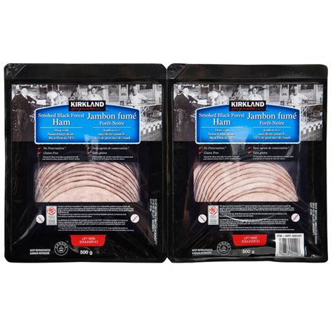 Costco Kirkland Signature Sliced Smoked Black Forest Ham Same Day