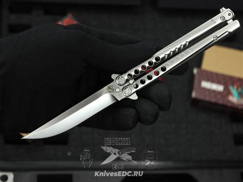 Складной нож STEELCLAW бабочка Секиро-01 c клинком из стали D2, рукоять ...