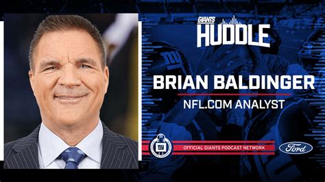 Giants Huddle NFL Network S Brian Baldinger