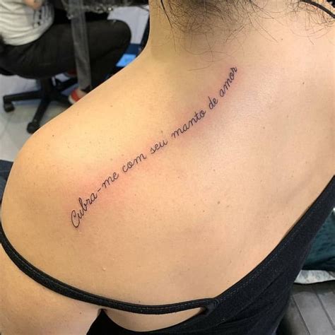 Tatuagens Femininas Escritas Frases E Ideias Inspiradoras Writing