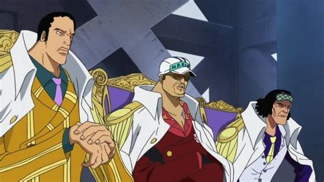 Onepiece Admirals All Logia Types From Left To Right Kizaru S Pika