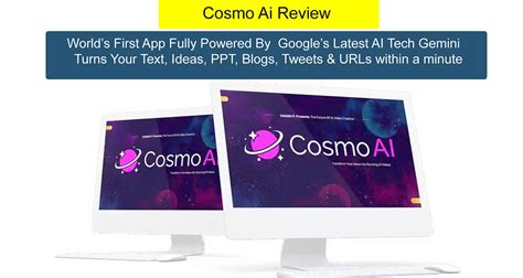 Cosmo Ai Review | World’s First Google Latest Ai Tech Gemini! - Akhilias Mardy - Medium