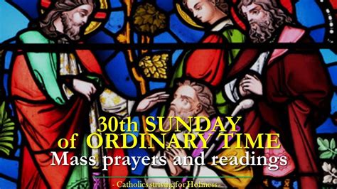 30th Week In Ordinary Time Archives Catholics Striving For Holiness