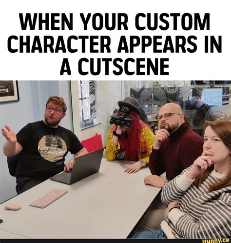 When Your Custom Character Appears In Cutscene Ifunny