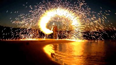 Beautiful Animated Firework Sparklers Gifs