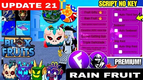 Script Blox Fruit Mobile No Key RAIN FRUIT AUTO FARM UPDATE 21 AUTO