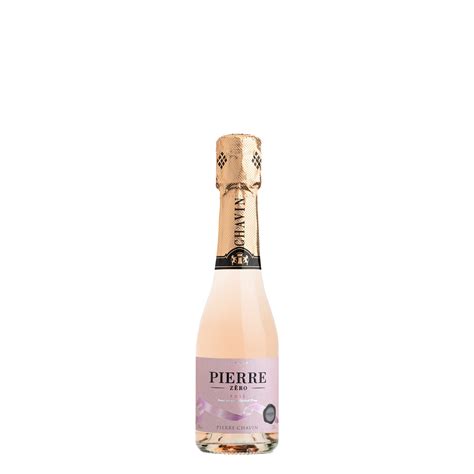 Pierre Zero Rose Sparkling Non Alcoholic Sparkling Rose Wine 200ml