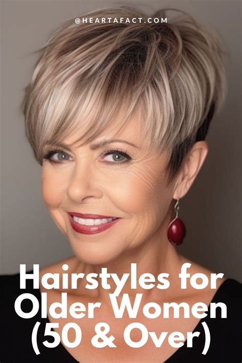 The Best Hairstyles For Older Women 50 And Over Heartafact Em 2024