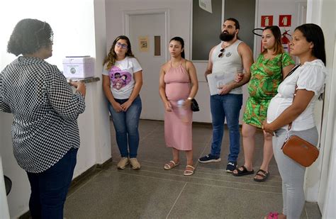 Gestantes Participam De Visita De Vincula O Para Conhecerem A