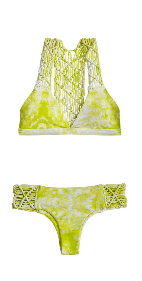 Mikoh 2015 Tuamotu Racerback Bikini In Whitewater Plumeria Style S