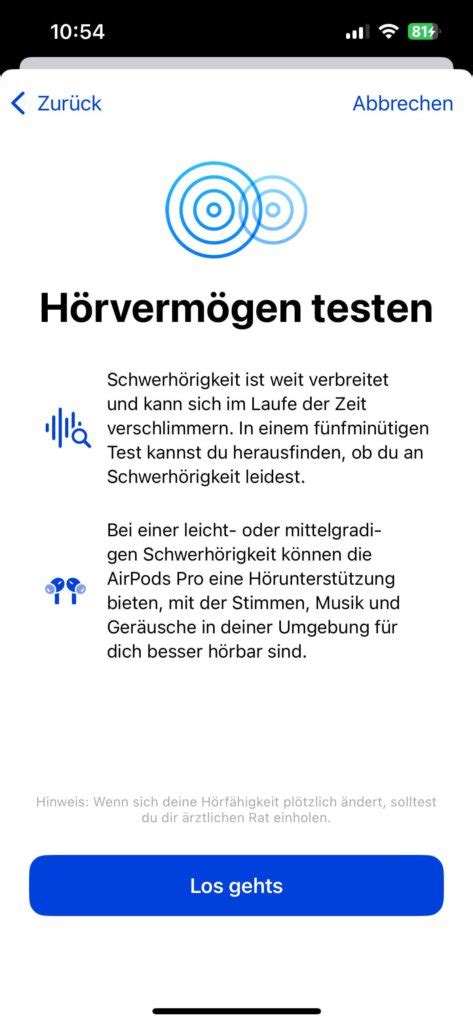 Apple AirPods Pro 2 und iOS 18 1 So richtet ihr das neue Hörgeräte