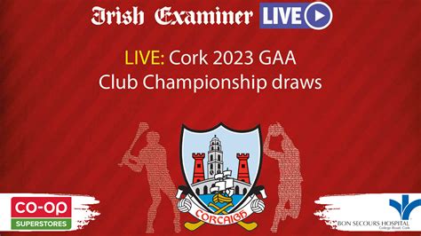 County Championship Draws Cork Gaa