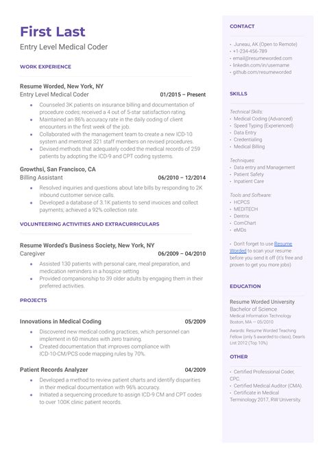 Slp Resume Examples For Resume Worded