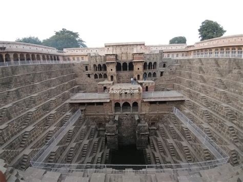 What And Where Is Abhaneri Stepwell Chand Bawdi History Timing And Full