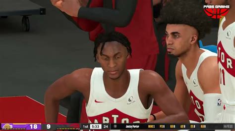 Lakers Vs Raptors Nba2k24 Pc Gameplay April 1 2024 Nba Live