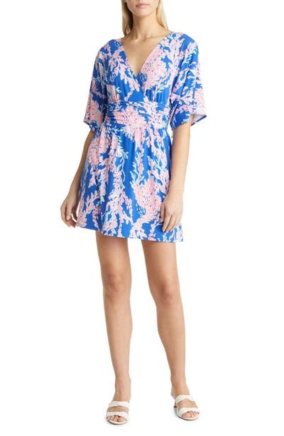 Lilly Pulitzer Parigi Skort Romper In Borealis Blue Modesens