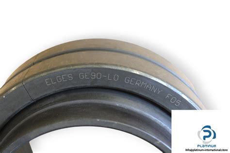 Elges Ge90 L0 Spherical Plain Bearing Platinum International