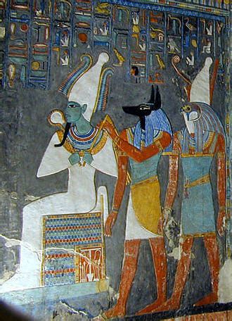 Osiris Anubis And Horus Ancient Kemet Deity God Digital Art By Marie