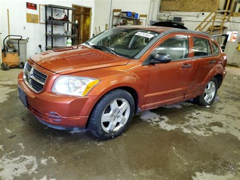 2008 Dodge Caliber Sxt For Sale Mn Minneapolis North Thu Mar 28 2024 Used And Repairable