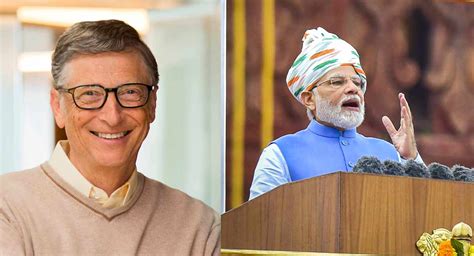 Bill Gates Congratulates Modi Calls Indias Development In Healthcare