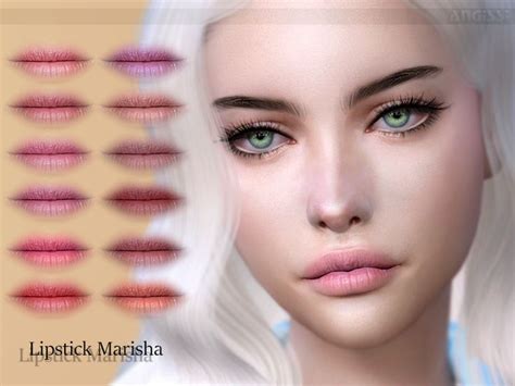 ANGISSI S Lipstick Marisha Lipstick Lipstick Set Sims 4